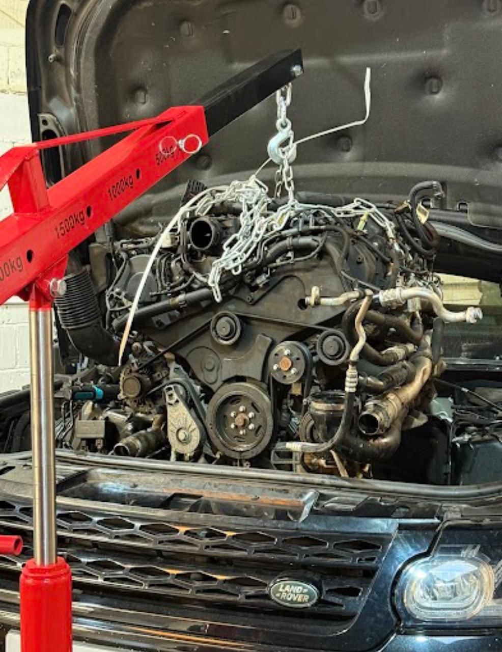 Land Rover Engine
