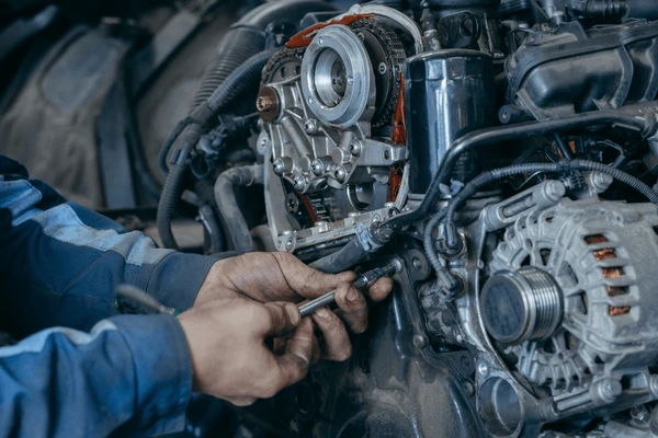 Car timing chain replacement Barking London service at BNS Motors garage